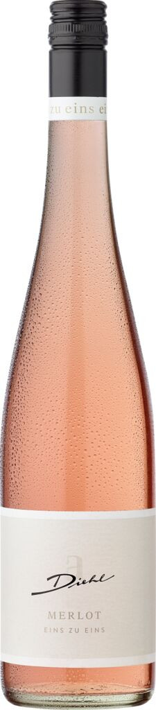 A. Diehl Merlot »eins zu eins« Rosé 2024 Wein- und Sektgut-Destillerie Diehl Pfalz