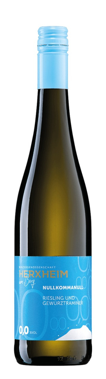 Herxheim NullKommaNull Riesling & Gewürztraminer alkoholfrei  Winzergenossenschaft Herxheim am Berg Pfalz
