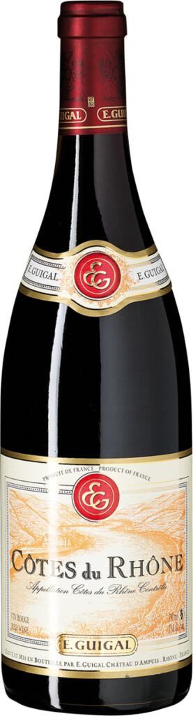 Côtes du Rhône rouge Cotes du Rhone AOC E. Guigal Rhone