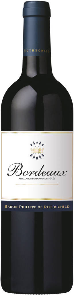 Rouge Bordeaux AOC Baron Philippe de Rothschild Bordeaux