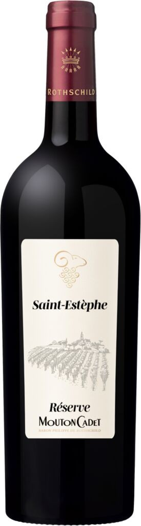 Mouton Cadet Réserve Saint-Estèphe AOC Baron Philippe de Rothschild Bordeaux