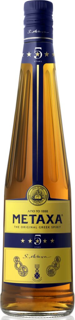 Metaxa 5 Stars 38% vol (1,0l) RemyCointreau 