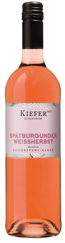 Eichstetter Herrenbuck Spätbg. Weissherbst Baden QbA mild Weingut Friedrich Kiefer Baden