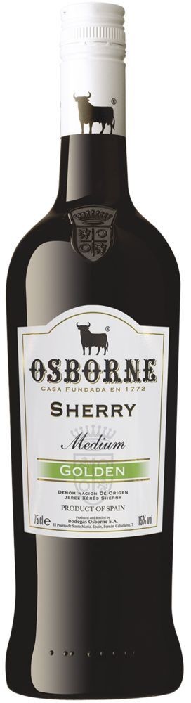 Osborne Gold Medium Sherry 15% vol Bodegas Osborne 