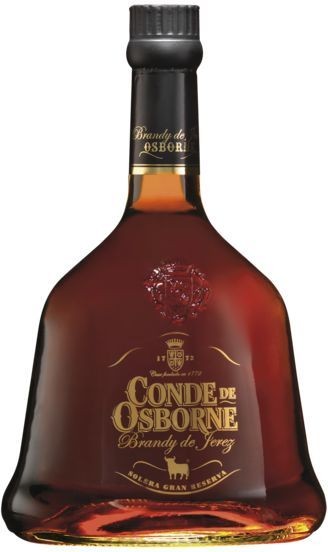 Conde de Osborne Cristal Brandy de Jerez Solera Gran Reserva 40,5% vol in GP Bodegas Osborne 