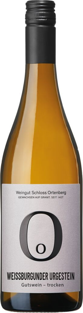 Weissburgunder "Urgestein" Gutswein Baden Qualitätswein trocken 2023 Weingut Schloss Ortenberg Baden