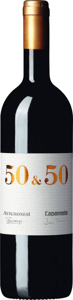 50 & 50 Rosso di Toscana IGT Azienda Agricola Avignonesi & Soc. Agr. Capannelle Toskana