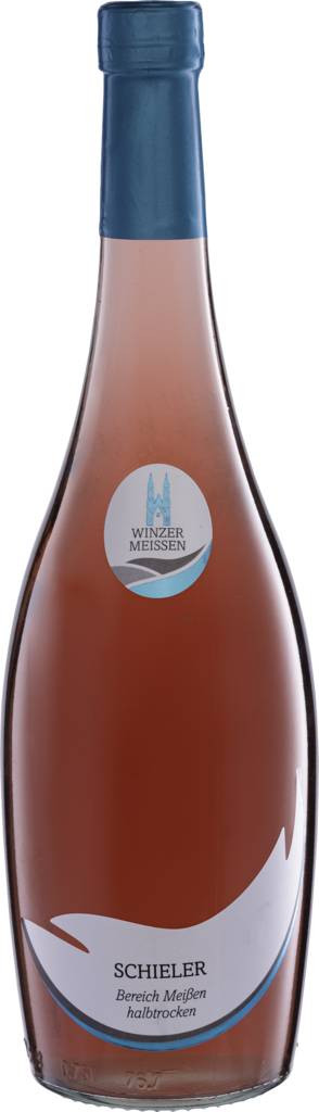 WG Meissen Schieler Bereich Meissen Q.b.A. halbtrocken Winzergenossenschaft Meissen Sachsen