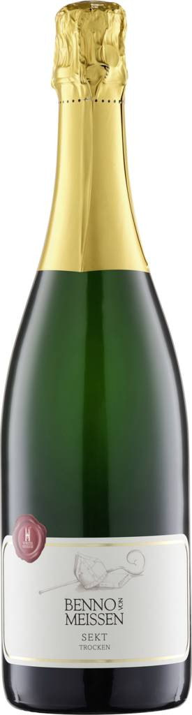 WG Meissen Benno von Meissen Sekt trocken  Sächsische Winzergenossenschaft Meissen 