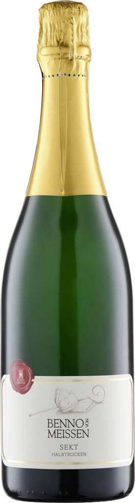 WG Meissen Benno von Meissen Sekt halbtrocken  Sächsische Winzergenossenschaft Meissen 