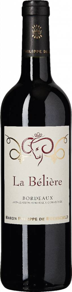 La Bélière Rouge Bordeaux AC Baron Philippe de Rothschild Bordeaux