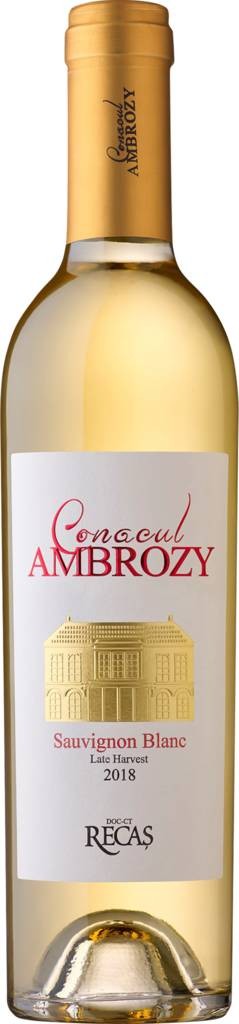 Conacul Ambrozy Sauvignon Blanc Late Harvest (0,375l) Cramele Recas 