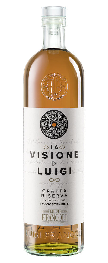 Grappa La Visione di Luigi Ris. 0,5l  Luigi Francoli 
