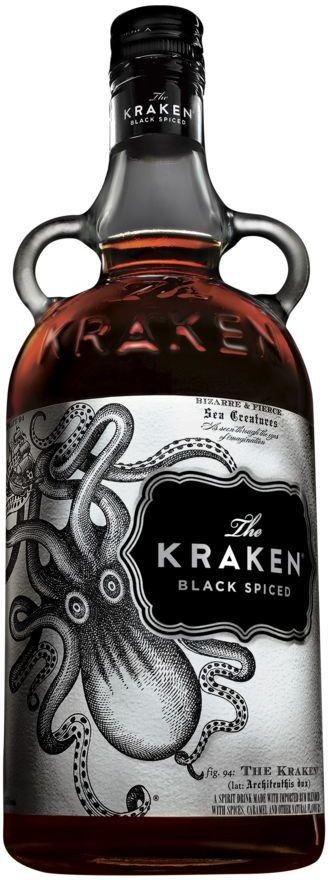 The Kraken Black Spiced 40% vol H&A  Prestige Bottling 
