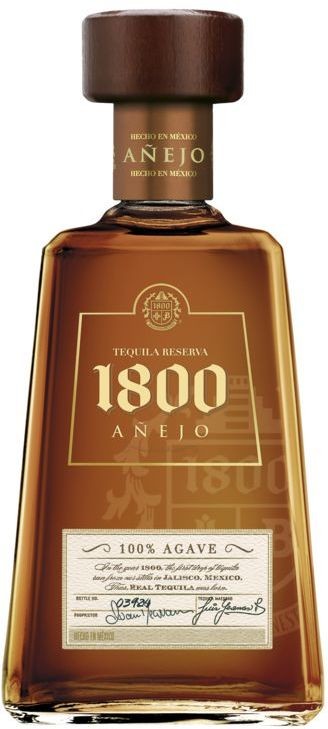 1800 Añejo 38% vol,  100% Agave Tequila Jose Cuervo 1800 