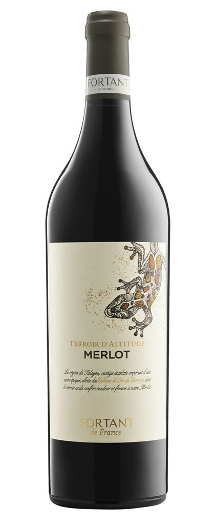 Merlot Terroir d'Altitude 2022 Fortant de France Pays d'Oc