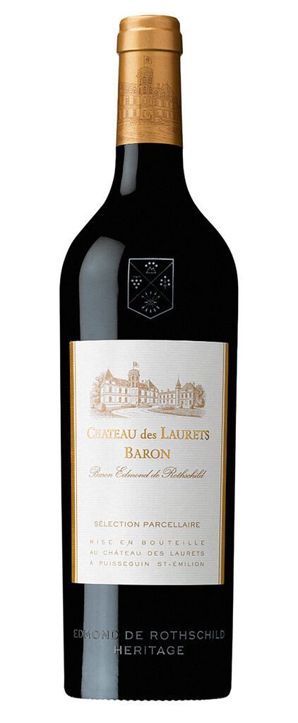 Château des Laurets Baron 2016 Baron Edmond de Rothschild Puisseguin Saint-Emilion