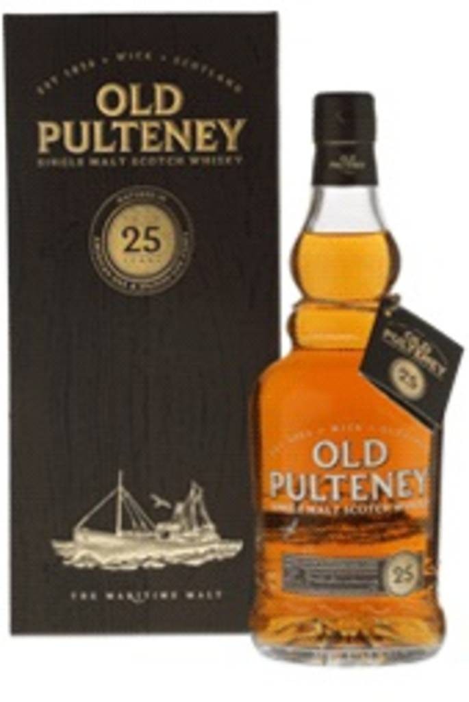 25 Years Single Malt Scotch Whisky 46% vol in GP Old Pulteney 