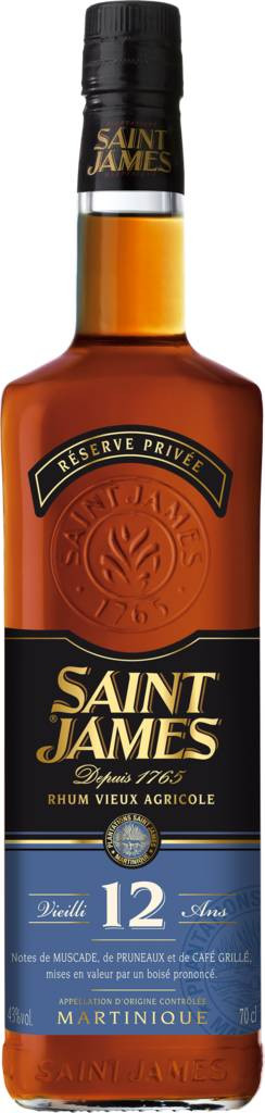 12 years Saint James Martinique