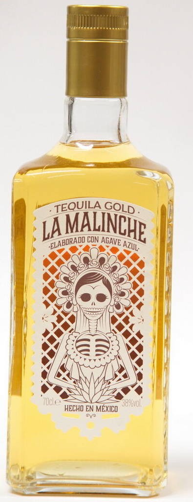 La Malinche Tequila Gold  Tequilas del Señor 