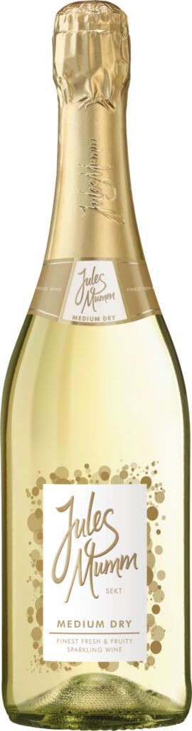 Jules Mumm Sekt Medium Dry  Rotkäppchen-Mumm Sektkellereien GmbH 
