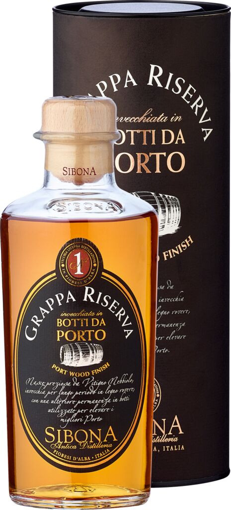 Sibona Grappa Riserva Botti da Porto 40% vol  in GP Distillerria Sibona 