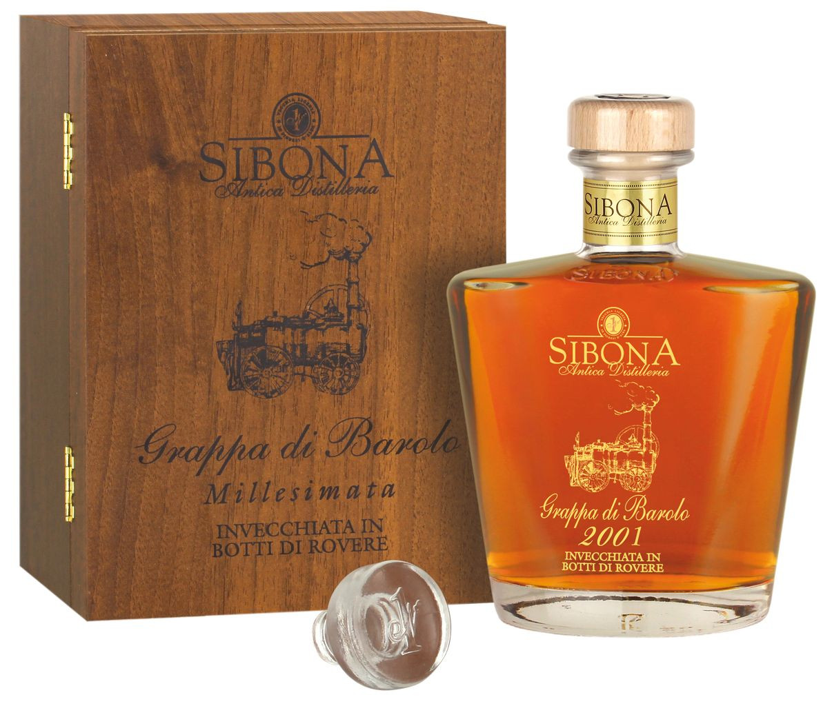 Sibona Grappa di Barbera 40% vol Distillerria Sibona 