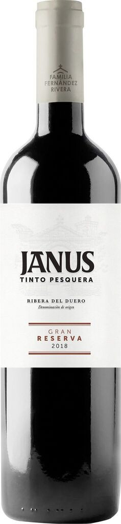 Janus Pesquera Gran Reserva Denominacion de Origen Ribera del Duero 2018 Familia Fernández Rivera-Tinto Pesquera 