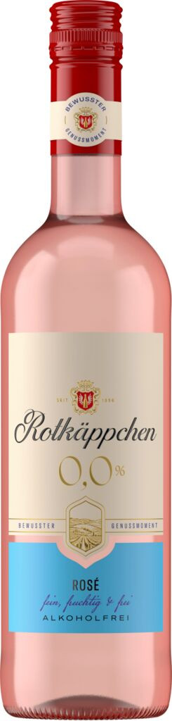 Rotkäppchen Rosé 0,0% Alkoholfrei  Rotkäppchen-Mumm Sektkellereien GmbH 