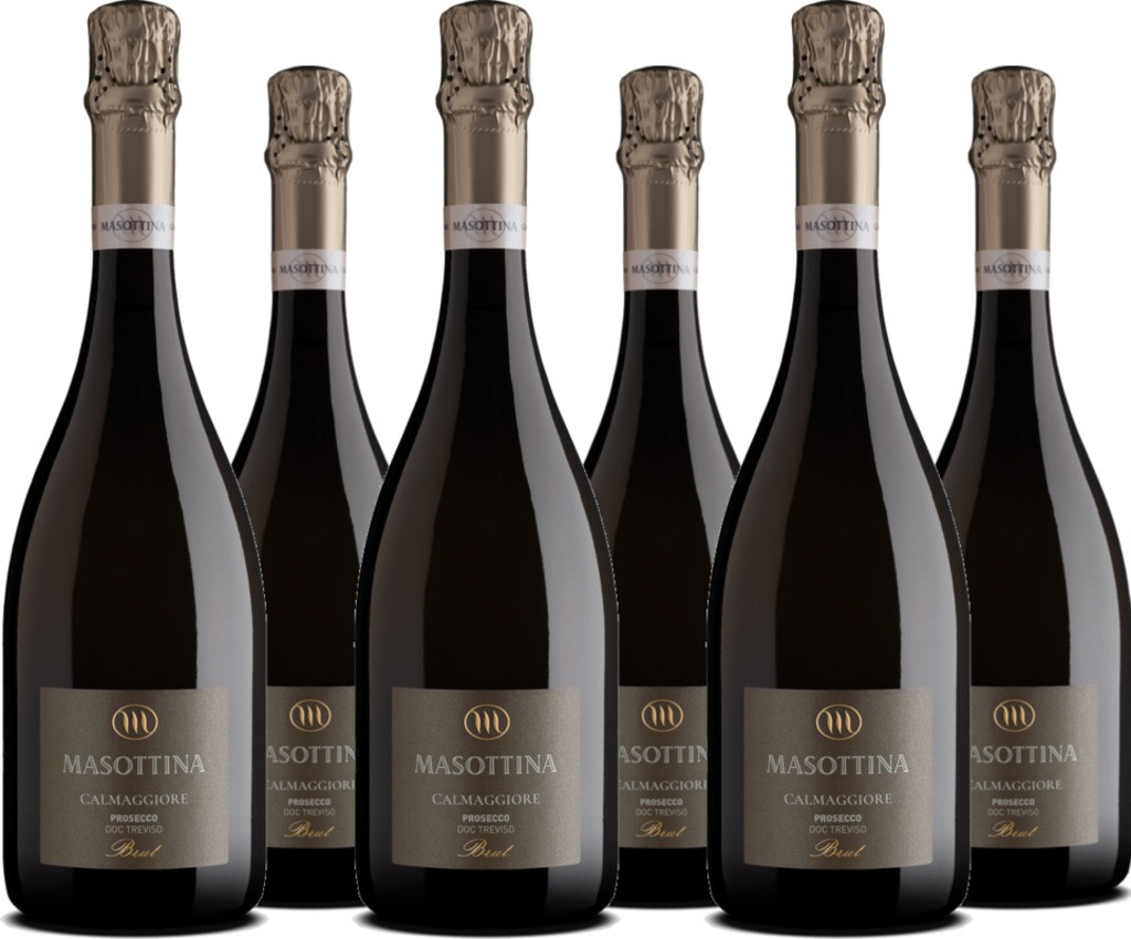 6er Vorteilspaket Calmaggiore Prosecco Spumante Brut Treviso DOC