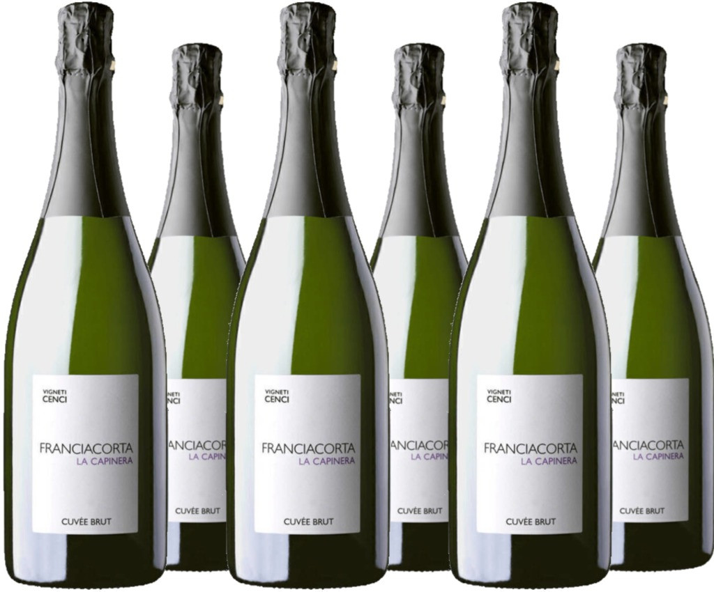 6er Vorteilspaket Franciacorta Brut DOCG La Capinera