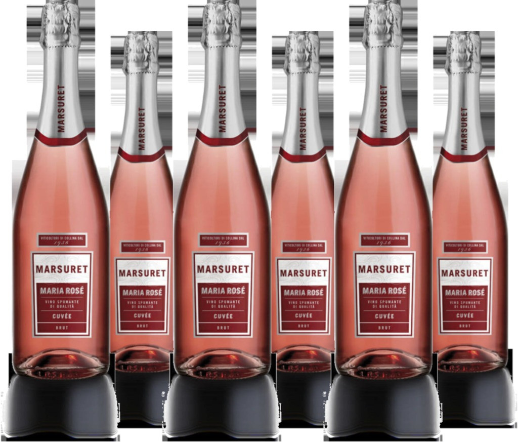 6er Vorteilspaket Spumante Brut Maria Rosé