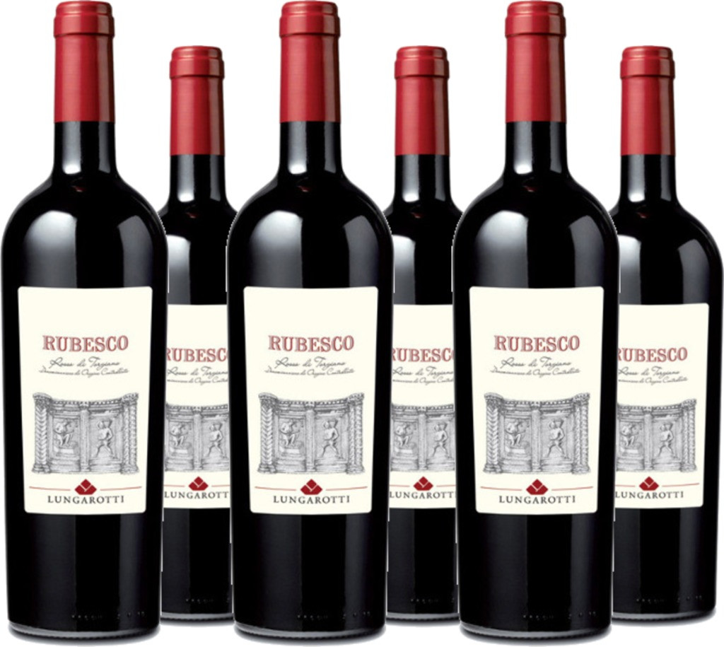 6er Vorteilspaket Rubesco Rosso di Torgiano DOC