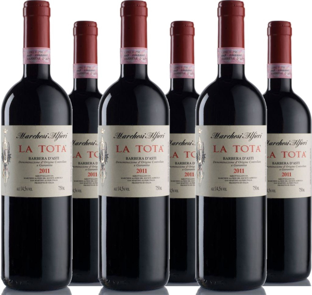 6er Vorteilspaket Barbera d'Asti La Tota DOC
