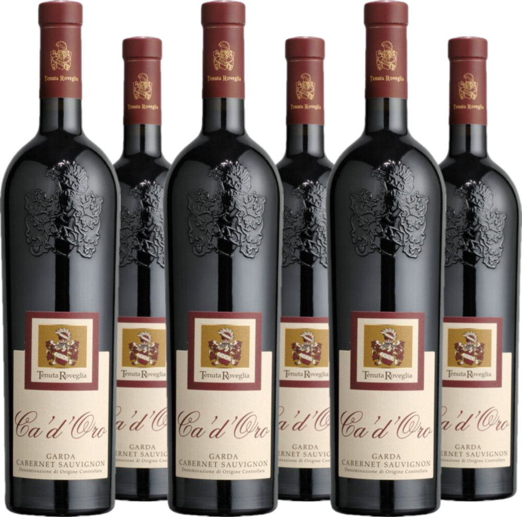 6er Vorteilspaket ca D Oro Cabernet-sauvgingon Garda DOC