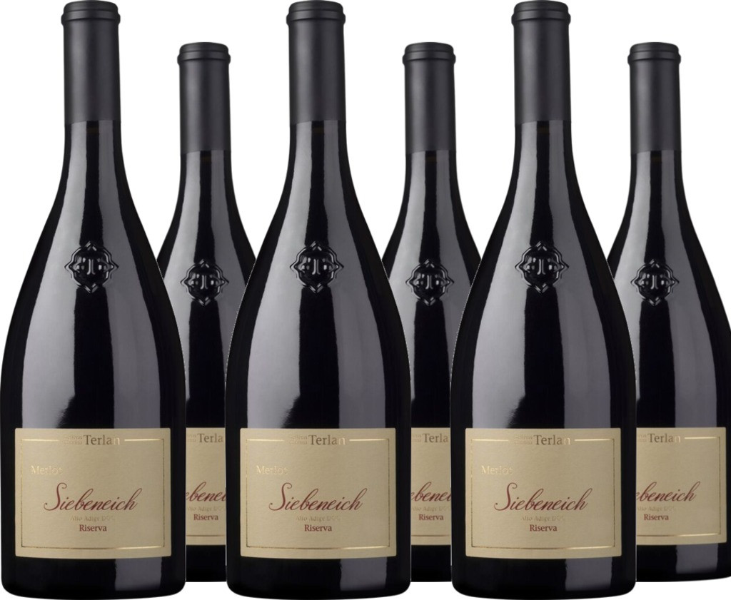 6er Vorteilspaket Siebeneich Merlot DOC Riserva