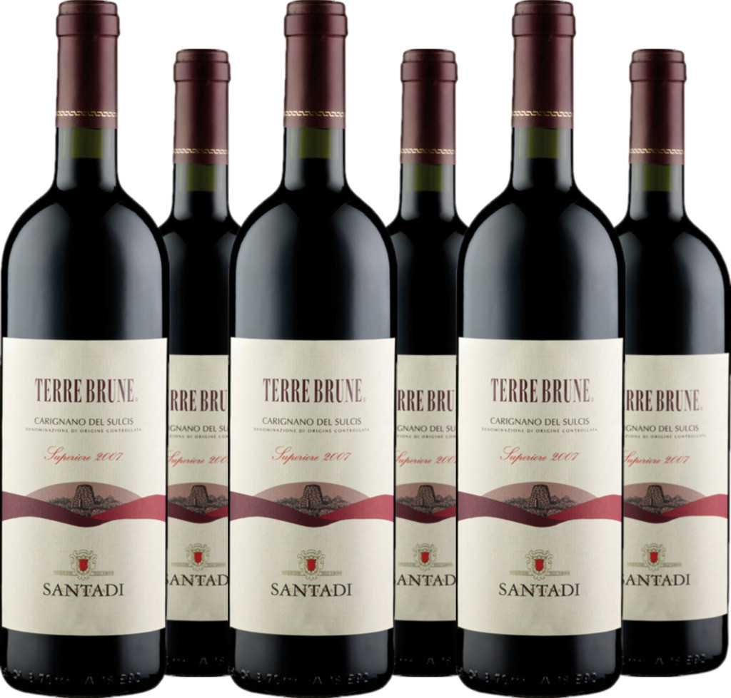 6er Vorteilspaket Carignano Superiore Terre Brune DOC