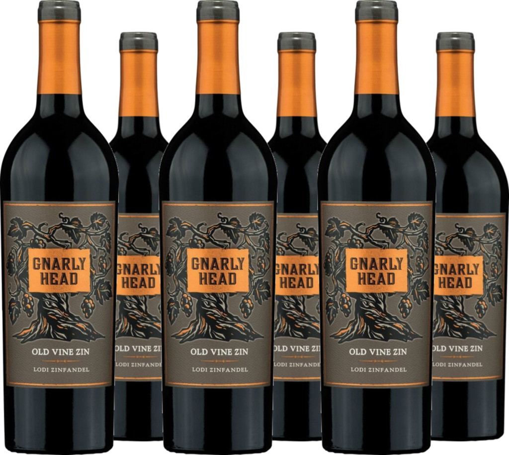 6er Vorteilspaket Gnarly Head Old Vine Zinfandel