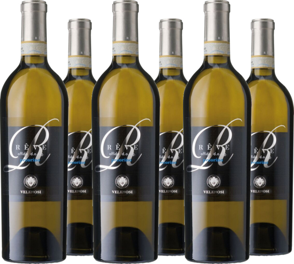 6er Vorteilspaket Rêve Offida DOC Pecorino