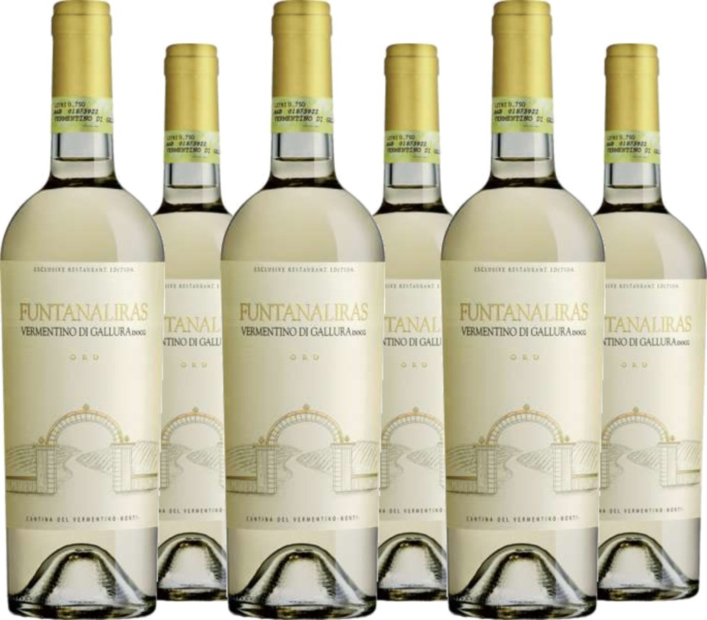 6er Vorteilspaket Funtanaliras Vermentino di Gallura DOCG