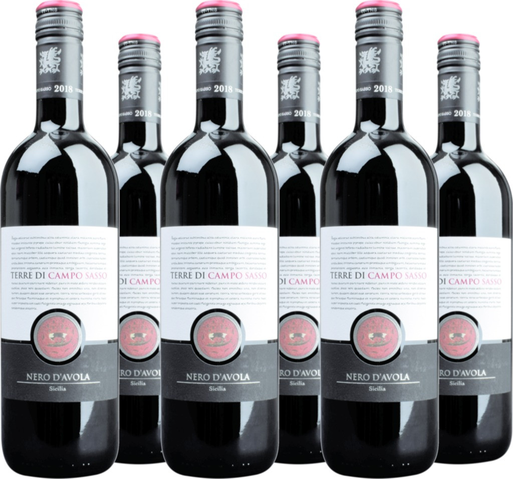 6er Vorteilspaket Nero D Avola Sicilia DOC