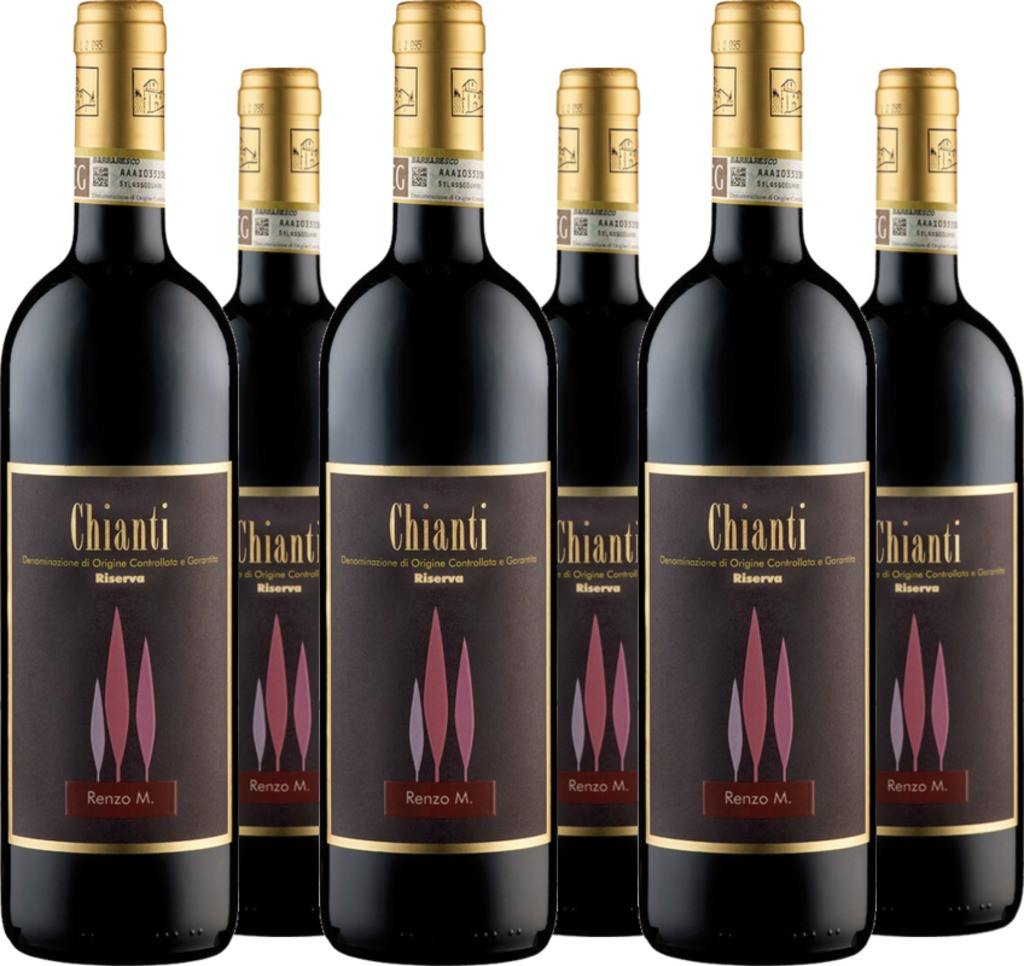 6er Vorteilspaket Chianti Renzo M. Riserva DOCG