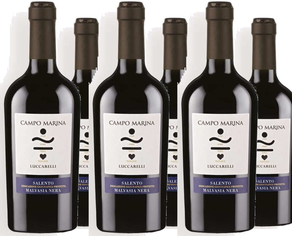 6er Vorteilspaket Malvasia Nera DOP Campo Marina