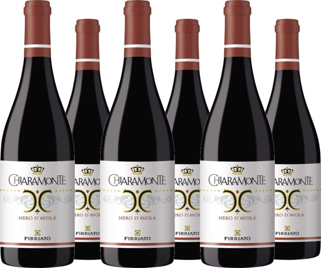 6er Vorteilspaket Chiaramonte Nero d' Avola Terre Siciliane IGT