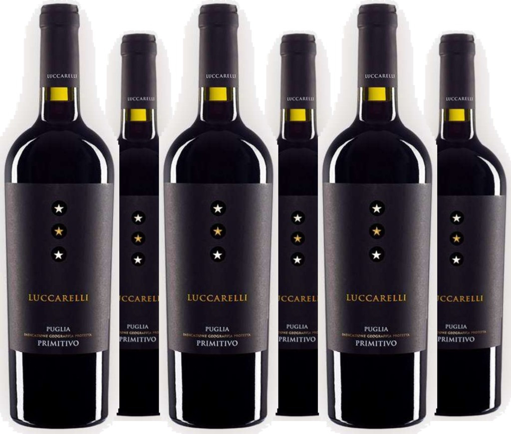 6er Vorteilspaket Primitivo Luccarelli IGP