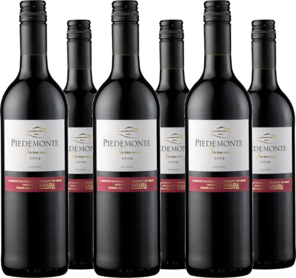 6er Vorteilspaket Piedemonte Gamma Tinto DO