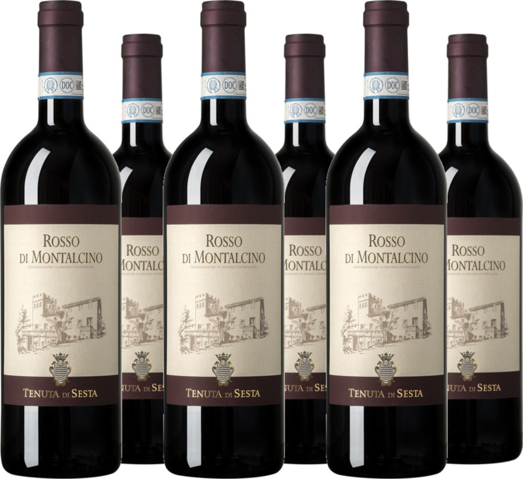 6er Vorteilspaket Rosso Di Montalcino DOC
