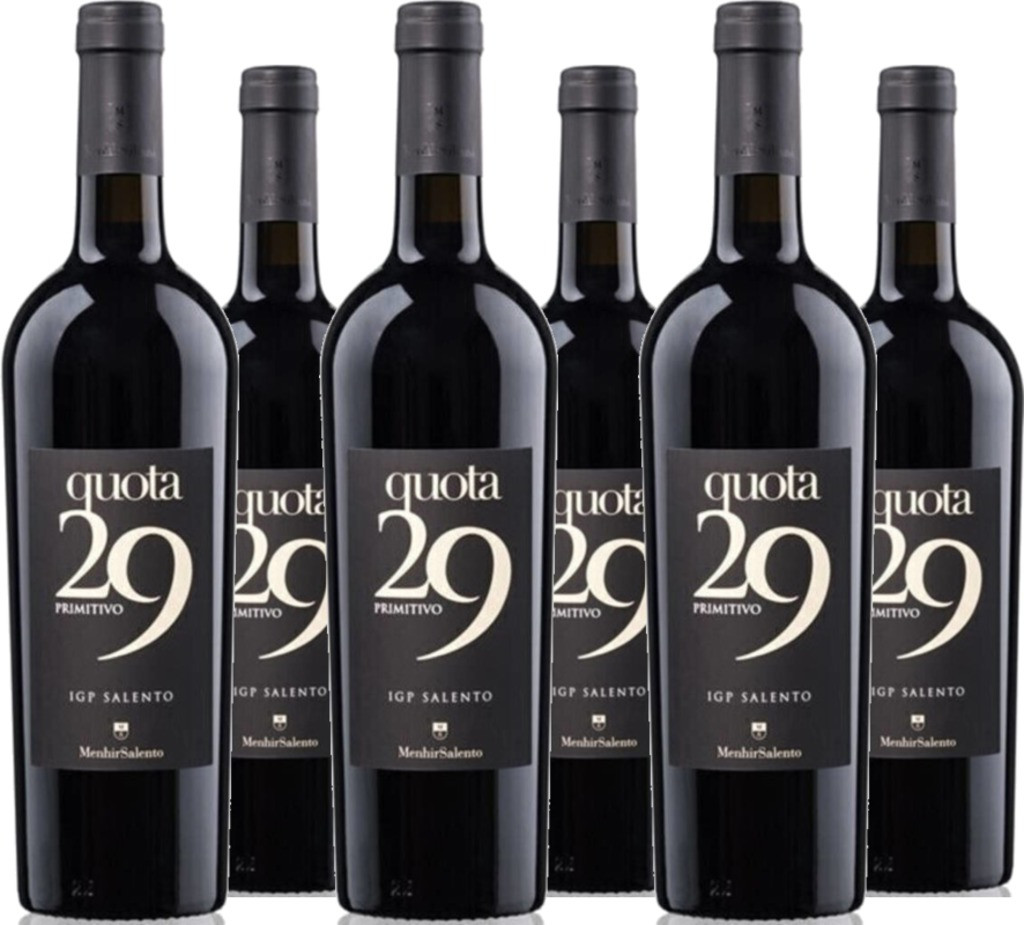 6er Vorteilspaket Primitivo Quota 29 IGT