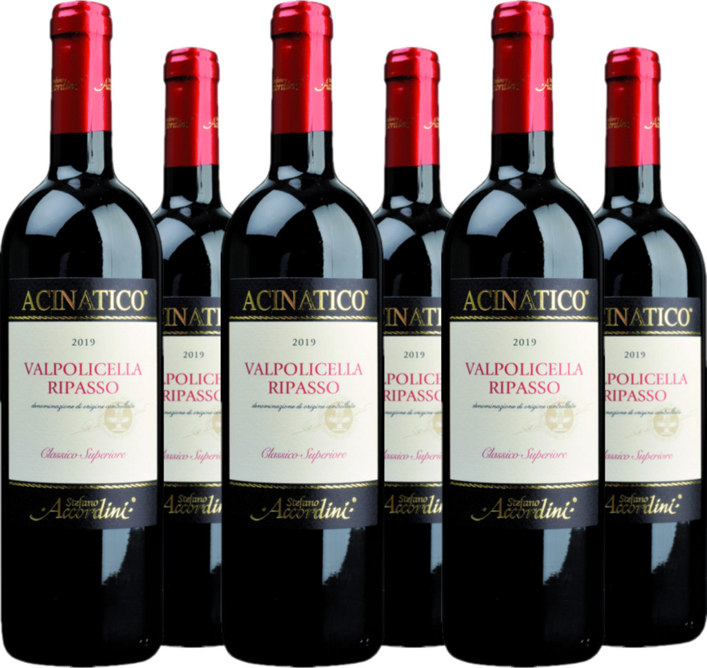 6er Vorteilspaket Valpolicella Classico Ripasso acinatico DOC