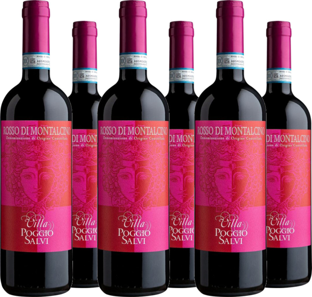 6er Vorteilspaket Rosso di Montalcino DOC